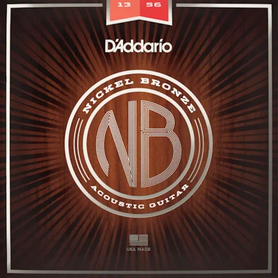 Струни D'Addario NB1356 Nickel Bronze Medium 13-56