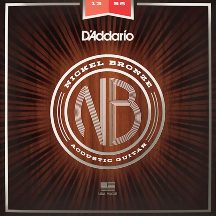Струны Струны D'Addario NB1356 Nickel Bronze Medium 13-56