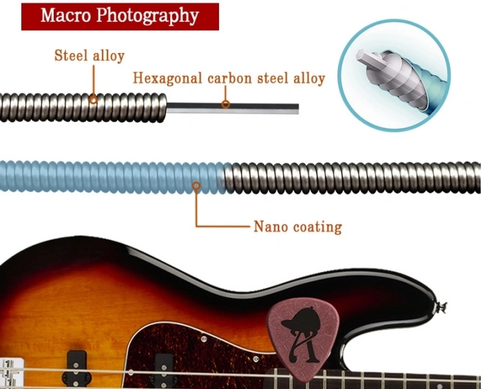 Струни Струни Orphee QB296 6 Strings Nickel Alloy 30-125