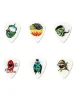 Набір медіаторів Dunlop BL111T.60 Dirty Donny 1 Blackline Art Picks Tin .60mm