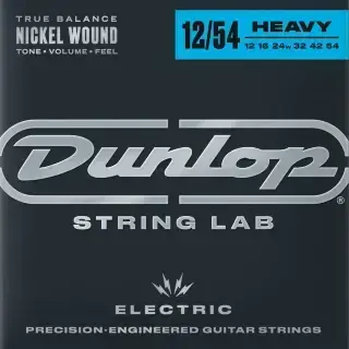 Dunlop DEN1254 Nickel Wound Electric Guitar Strings 12-54