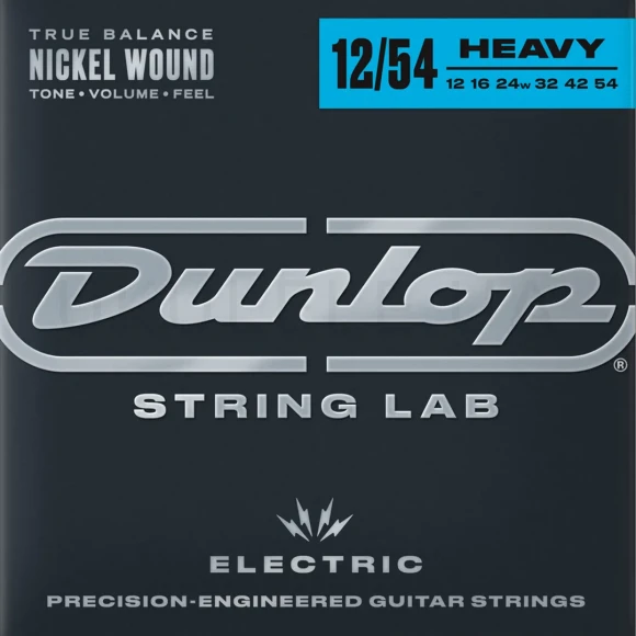 Струны Dunlop DEN1254 Nickel Wound Electric Guitar Strings 12-54