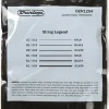 Струни Dunlop DEN1254 Nickel Wound Electric Guitar Strings 12-54