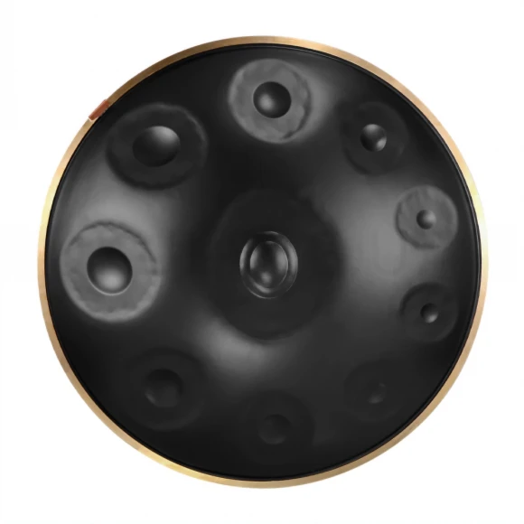 Хендпан Hluru DC04 Golden Edge Gray Handpan 22" (10 notes)