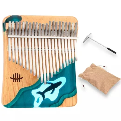 Калімба Hluru KWD21 Whale Deep Ocean Plate Beech