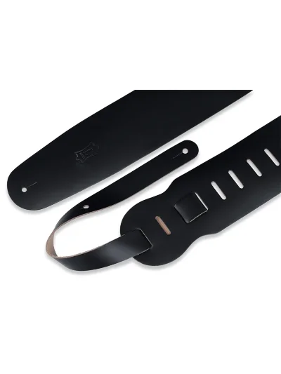 Ремінь для гітари Levy’s M4-BLK Lead Leather Series (Black)