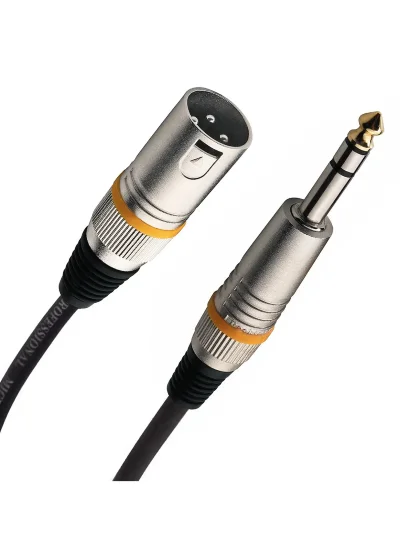 Мікрофонний кабель RockCable RCL30383 D6M BA Microphone Cable XLR(m)/TRS Jack (3m)