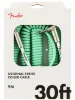 Інструментальний кабель Fender Cable Original Series 30' Coil Surf Green
