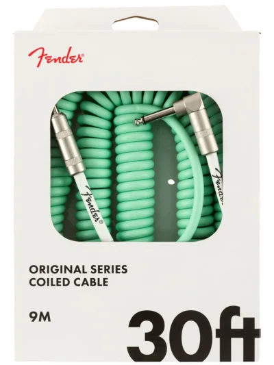 Інструментальний кабель Fender Cable Original Series 30' Coil Surf Green