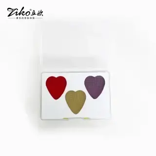 Ziko DG-K3 Heart Shape Guitar Picks (3 шт.)