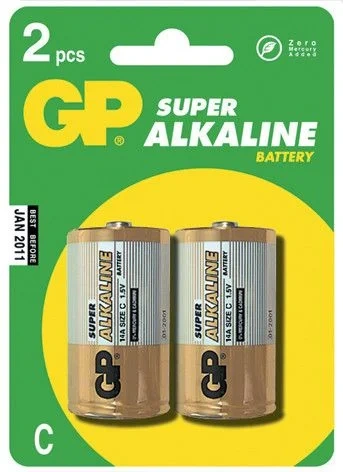Батарейка GP SUPER ALKALINE 1.5V C Батарейка GP SUPER ALKALINE 1.5V C