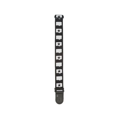Ремінь для гітари D'Addario 50C01 Nylon Woven Guitar Strap (Rock Star)