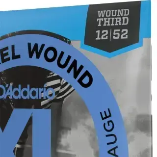 D'Addario EJ21 XL Nickel Wound Jazz Light 12-52