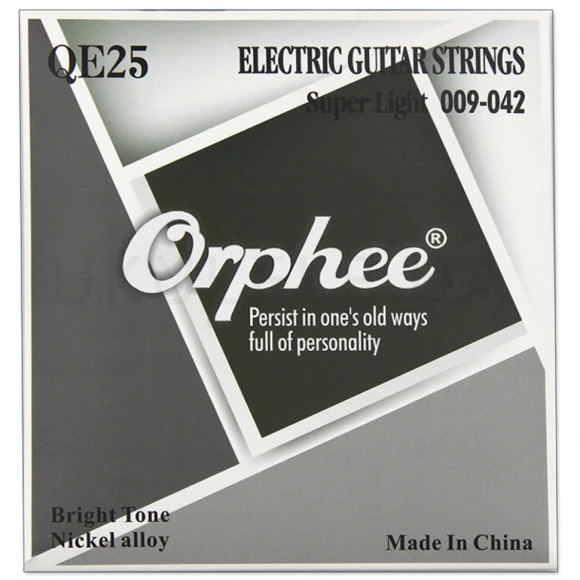 Струны Orphee QE25 Nickel Alloy Super Light 9-42