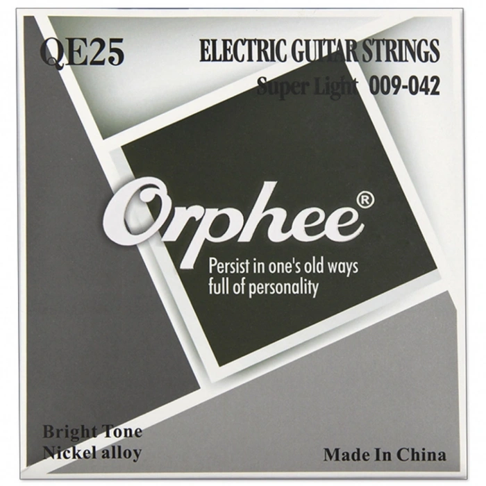 Струни Струни Orphee QE25 Nickel Alloy Super Light 9-42
