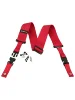 Ремінь для гітари Dimarzio DD2200RD 2 Inch Nylon Cliplock Red