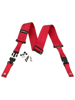 Dimarzio DD2200RD 2 Inch Nylon Cliplock Red