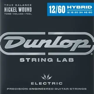 Dunlop DEN1260 Nickel Wound Electric Guitar Strings 12-60