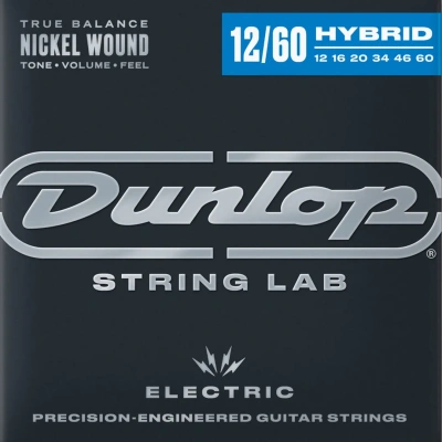 Dunlop DEN1260 Nickel Wound Electric Guitar Strings 12-60