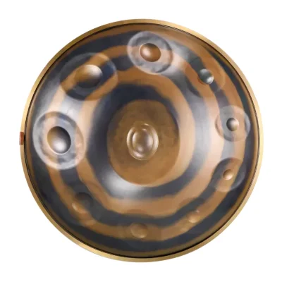 Хендпан Hluru DC04 Golden Edge Spiral Handpan 22" (10 notes)