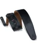 Ремінь для гітари Levy’s M4GF-BLK Heritage Crafted Series (Black)