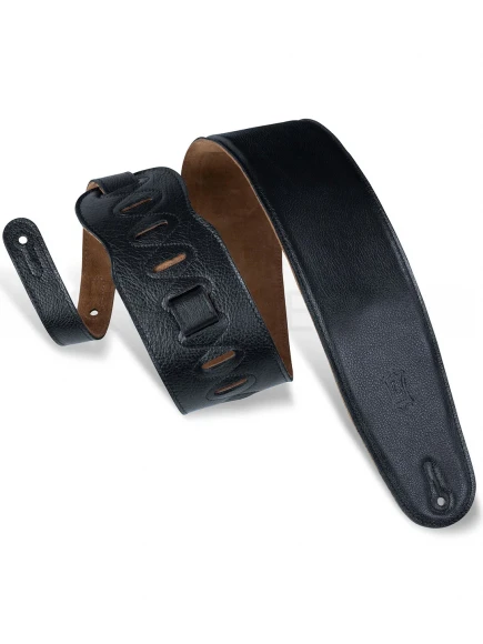 Ремінь для гітари Levy’s M4GF-BLK Heritage Crafted Series (Black)