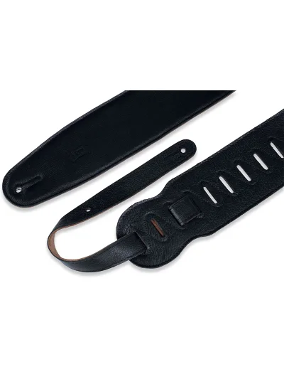 Ремінь для гітари Levy’s M4GF-BLK Heritage Crafted Series (Black)