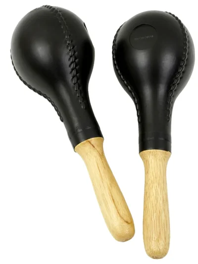 Маракаси Maxtone T-45 Large Plastic Maracas Wooden Handle
