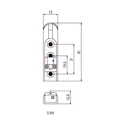 Бридж Paxphil BB216 (Gold)