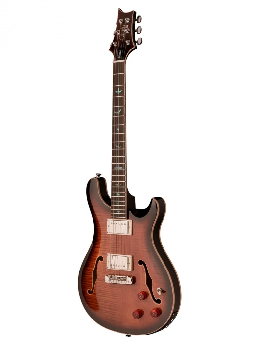 PRS SE Hollowbody II Piezo (Black Gold Burst)