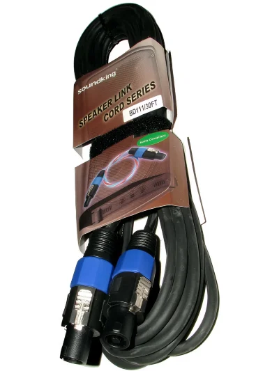 Акустичний кабель SoundKing BD111 Speaker Cable AWG15 (10m)