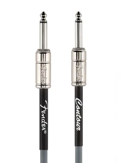 Fender Cable Contour Series 15' Inca Silver