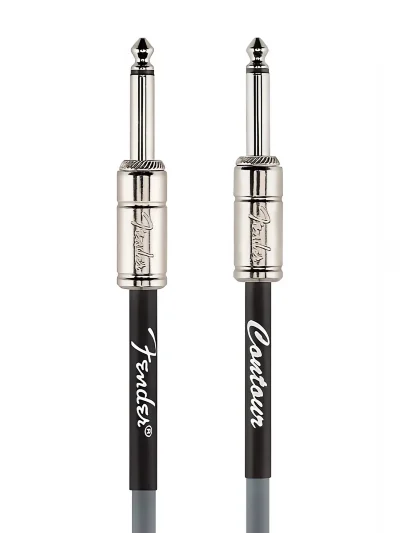 Інструментальний кабель Fender Cable Contour Series 15' Inca Silver