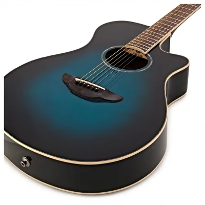 Електро-акустична гітара Yamaha APX600 (Oriental Blue Burst)