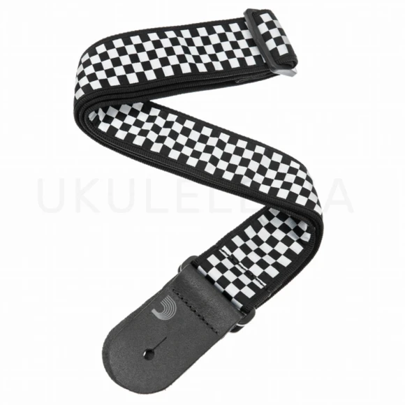Ремень для гитари D'Addario 50C02 Nylon Woven Guitar Strap (Check Mate)