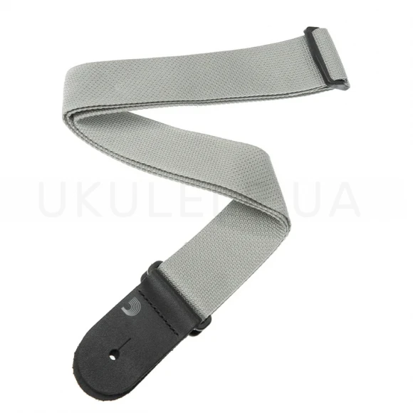 Ремень для гитари D'Addario PWS105 Polypro Guitar Strap (Silver)