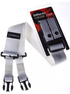 Dimarzio DD2200W 2 Inch Nylon Cliplock White