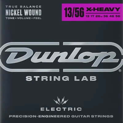 Струни Dunlop DEN1356 Nickel Wound Electric Guitar Strings 13-56
