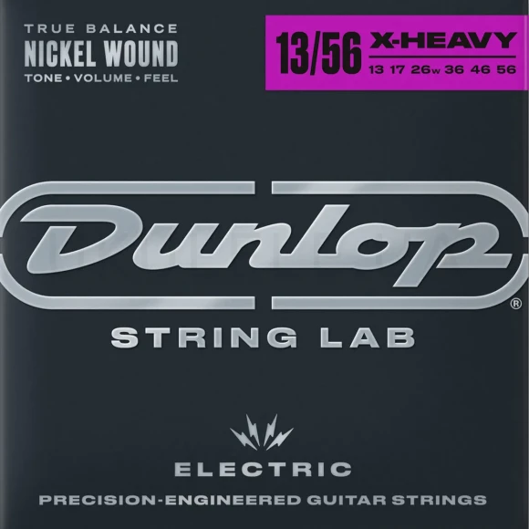 Струны Dunlop DEN1356 Nickel Wound Electric Guitar Strings 13-56