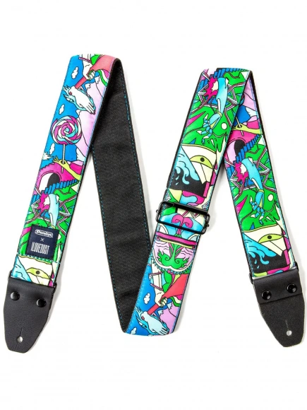 Ремінь для гітари Dunlop ILD12 Ilovedust Dust Sucker Strap