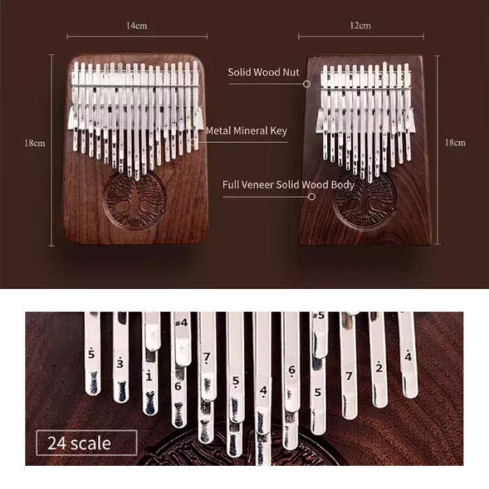 Калімба Калімба Hluru KX24 Walnut