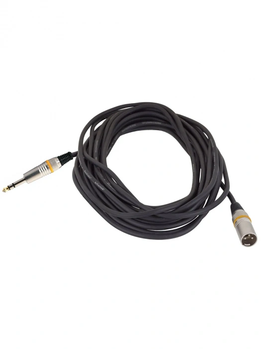 RockCable RCL30390 D6M BA Microphone Cable XLR(m)/TRS Jack (10m)