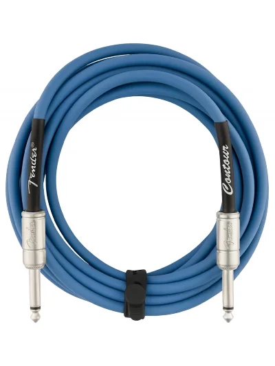 Інструментальний кабель Fender Cable Contour Series 15' Lake Placid Blue