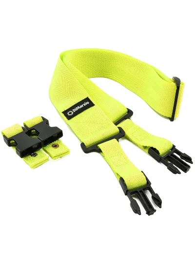 Ремінь для гітари Dimarzio DD2200Y 2 Inch Nylon Cliplock Neon Yellow