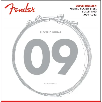 Струни Fender 3250L Super Bullets Nickel Plated Guitar Strings 9-42