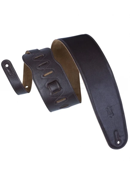 Ремень для гитари Levy’s M4GF-DBR Heritage Crafted Series (Dark Brown)