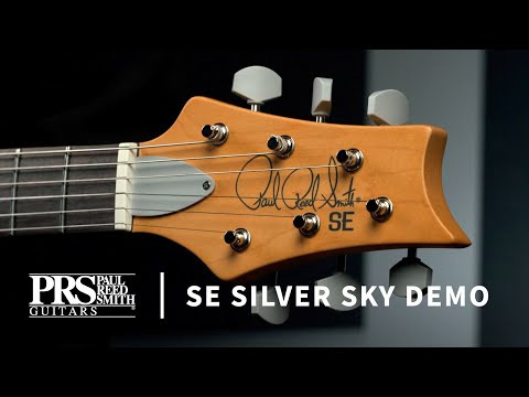 Електрогітара Електрогітара PRS SE Silver Sky (Moon White)