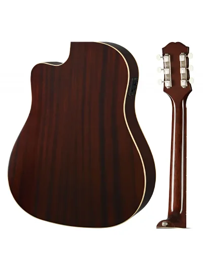 Електро-акустична гітара Epiphone J-45 EC Aged Vintage Sunburst