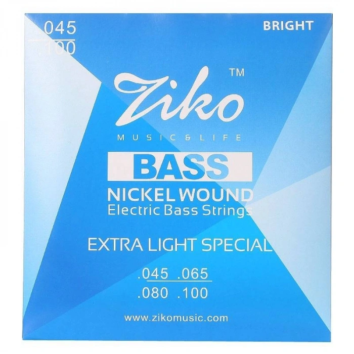 Струни Струни Ziko DN-045 Nickel 45-105