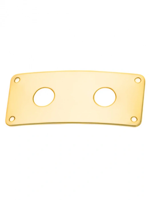 Роз'єм-планка Роз'єм-планка Paxphil HJ006 Double Jack Plate (Gold)